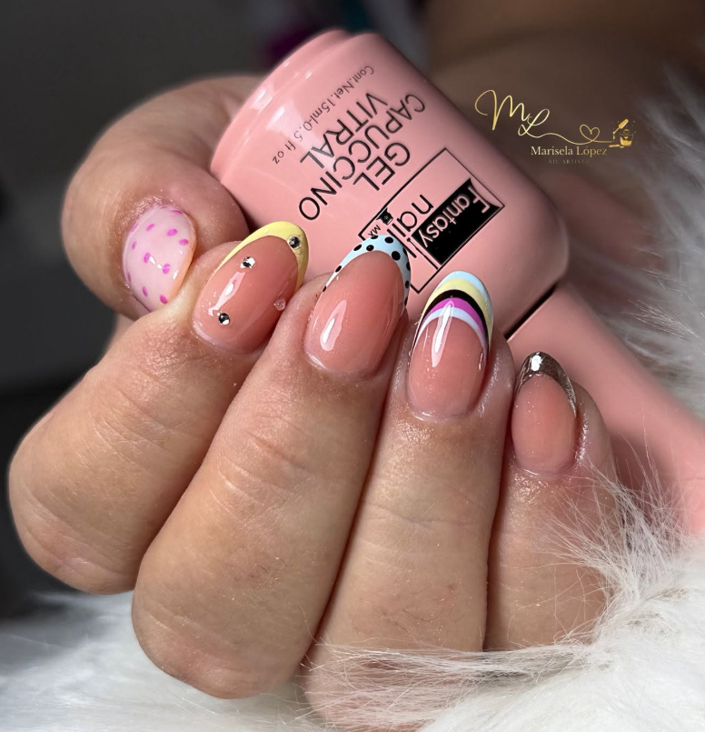 GEL CAPUCCINO VITRAL FANTASY NAILS